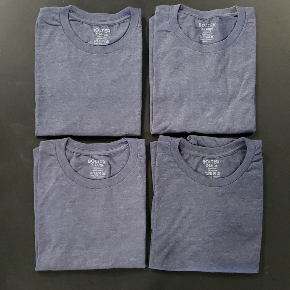 Sale* 4-Pack Bolter Men's Crew Neck Tshirt P128